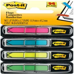 Post-It Arrow Flags .47"X1.7" 96/Pkg