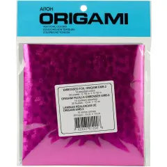 Aitoh Origami Paper 5.875"X5.875" 20/Pkg-Embossed Foil