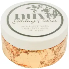 Nuvo Gilding Flakes 6.8oz-Sunkissed Copper