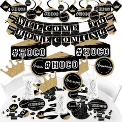 Big Dot of Happiness Hoco Dance - Homecoming Supplies - Banner Decoration Kit - Fundle Bundle