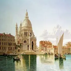 The Santa Maria Della Salute Venice Poster Print byWilliam Hickling Burnett - Item # VARPDX267807