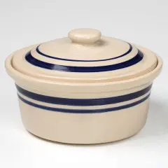 Ohio Stoneware Covered Casserole Dish
