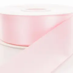 1.5" Double Faced Satin Ribbon Light Pink