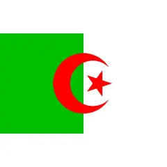 Algeria Flag with Grommets 3ft x 5ft