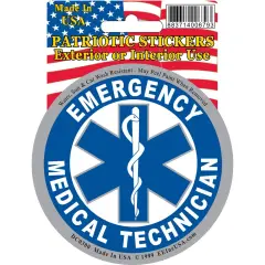 Emergency Medical Technician Sticker 3-1/4"