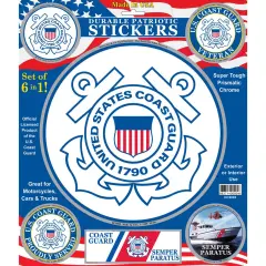 United States Coast Guard Sticker 12"