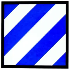 U.S. Army 3rd Infantry Division Sticker 3-1/4"