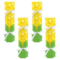 Big Dot of Happiness It's Corn - No Snap Fall Harvest Party Table Favors - DIY Cracker Boxes - Set of 12