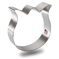 Rose Tulip Flower Cookie Cutter 3.25 in B1560, CookieCutter.com, Tin Plated Steel, Handmade in the USA