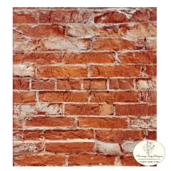 Brick Bistro -Paper for Decoupage Crafting and Multi Media Art