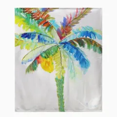 Betsy Drake Big Palm Throw Multicolor
