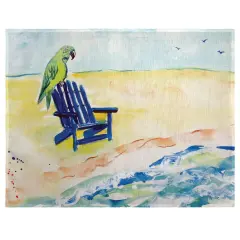 Betsy Drake Parrot & Chair Place Mat Set of 4