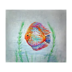 Betsy Drake Orange Fish 30 X 50 Inch Comfort Floor Mat