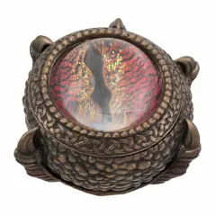 Bronze Finish Dragon Eye Trinket / Stash Box