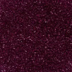 Miyuki Delica 50g Transparent Glass Beads, 11/0 Red Wine (DB1312)
