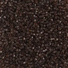 Miyuki Delica 50g Transparent Glass Beads, 11/0 Brown (DB0715)