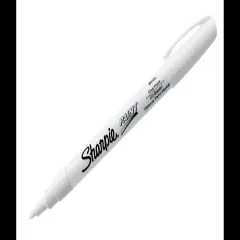 Oil-Based Paint Marker, Fine Point, Choose from 15 Different Colors White