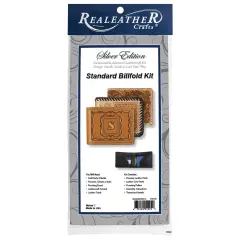 Realeather(R) Crafts Silver Edition Standard Billfold Kit