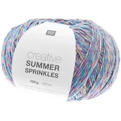 Rico Creative Summer Sprinkles - Cotton Blend Yarn - Fine - #003 Sky