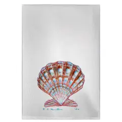 Betsy Drake Scallop Shell Guest Towel