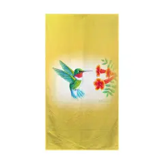 Betsy Drake Hummingbird Beach Towel Multicolor