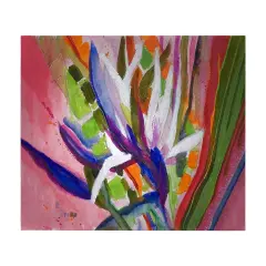 Betsy Drake Betsy's Bird of Paradise 30 X 50 Inch Floral Comfort Floor Mat