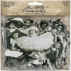 Idea-Ology Paper Dolls Die-Cuts 83/Pkg-Solos