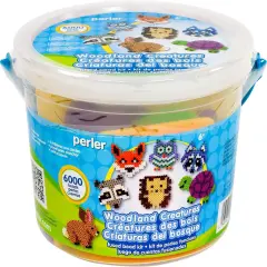 Perler Fused Bead Bucket Kit-Woodland Creatures