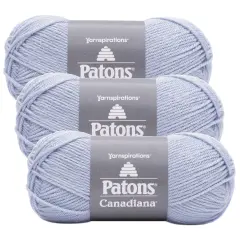 (Pack of 3) Patons Canadiana Yarn - Solids-Rapids Blue
