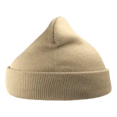 Atlantis Headwear&reg; Sustainable 12" Knit Beige