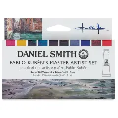 Daniel Smith Extra Fine Watercolor - Set of 10, Pablo Ruben Master, 5 ml Tubes