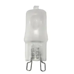 Platinum 40W 120V G9 Bi-Pin Base Frost Halogen Bulb