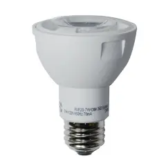 High Quality LED 7W 4000K PAR20 Waterproof Dimmable Cool White Bulb - 50w Equiv.