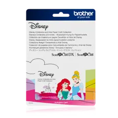 Brother CADSNP07 Disney Cinderella and Ariel Design Pattern Collection