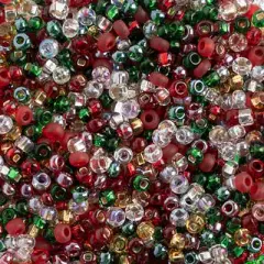 John Bead 8/0 Silver Lined Czech Glass Seed Beads, 500g Assorted Finish