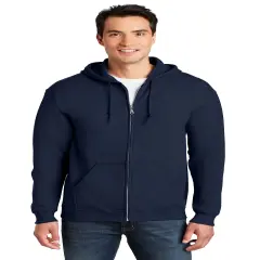 Gildan&reg; Heavy Blend Long Sleeve Full-Zip Hooded Sweatshirt Navy