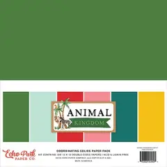 Echo Park Animal Kingdom Solids Kit