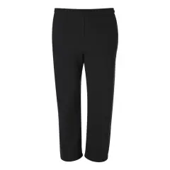 JERZEES&reg; NuBlend Open-BottoM Sweatpants with Pockets Black