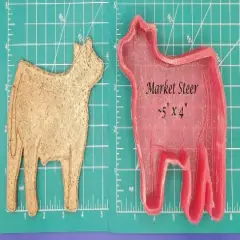 Market Steer Silicone Freshie Mold