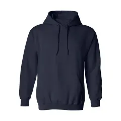 Gildan&reg; Heavy Blend Long Sleeve Fleece Hooded Sweatshirt Navy