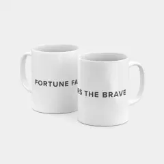 Fortune Favors the Brave 11oz Mug