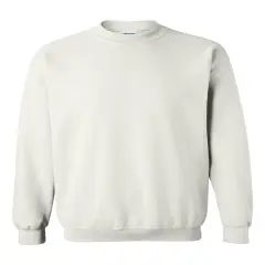 Gildan&reg; Heavy Blend Long Sleeve Crewneck Sweatshirt White