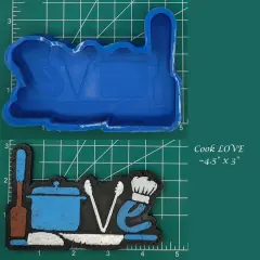 Cook Love Silicone Freshie Mold