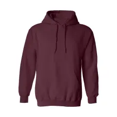 Gildan&reg; Heavy Blend Long Sleeve Fleece Hooded Sweatshirt Maroon