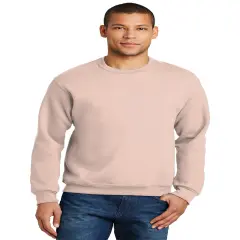 JERZEEAS&reg; NuBlend Crewneck Sweatshirt Blush pink