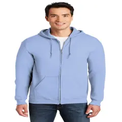 Gildan&reg; Heavy Blend Long Sleeve Full-Zip Hooded Sweatshirt Carolina blue