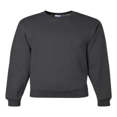 JERZEES&reg; NuBlend Crewneck Long Sleve Sweatshirt Black heather