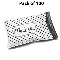 Multi Designing Poly Mailer Envelopes- 10 x 13, Premium Gift, shipping