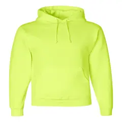 JERZEES&reg; Super Comfortable Hooded Sweatshirt Safety green