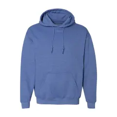 Gildan&reg; Heavy Blend Long Sleeve Hooded Sweatshirt Heather sport royal